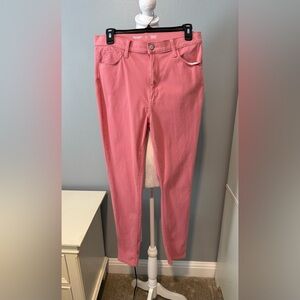 Old Navy Junior Skinny Jeans in Pink size 18 plus.